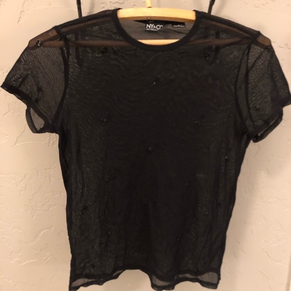 Mesh Party Top - Picture 1 of 3